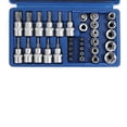 thumbnail image 3 of Yeacher 34PCS Chrome Vanadium Steel Pressure Batch Sleeve Group Sets SleeveHead Machine Motor Repairing Tool Wrench Socket Set Torx Bits, 3 of 7