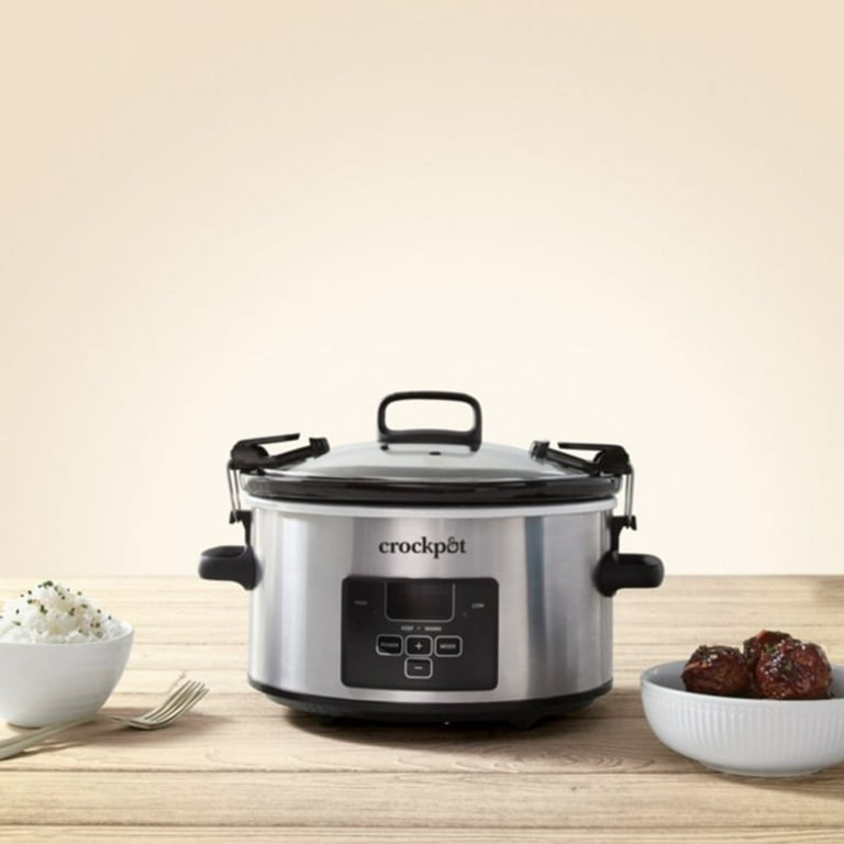 Stainless Steel Crock Pot Qt Multi Cooker Crock-Pot® 4-Quart