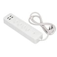 thumbnail image 1 of Smart Power Strip for Tuya WiFi Surge Protector 2500W with 4 Individually Controlled Outlets and 4 USB Ports 10A 250V Brazil Plug, 1 of 14
