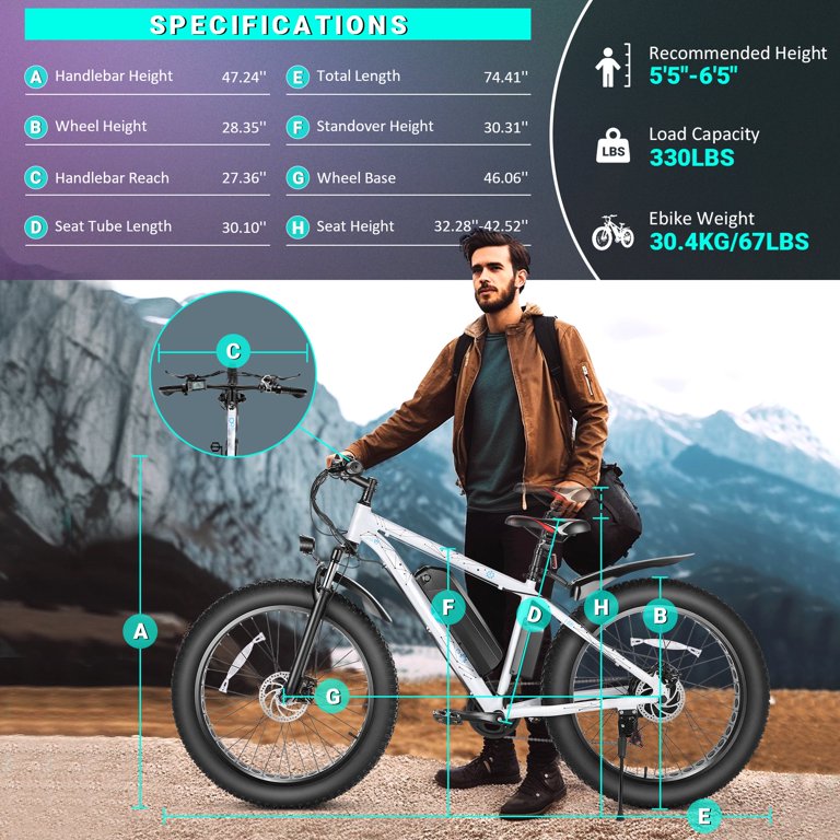 pro 10 fat electric mountain bike