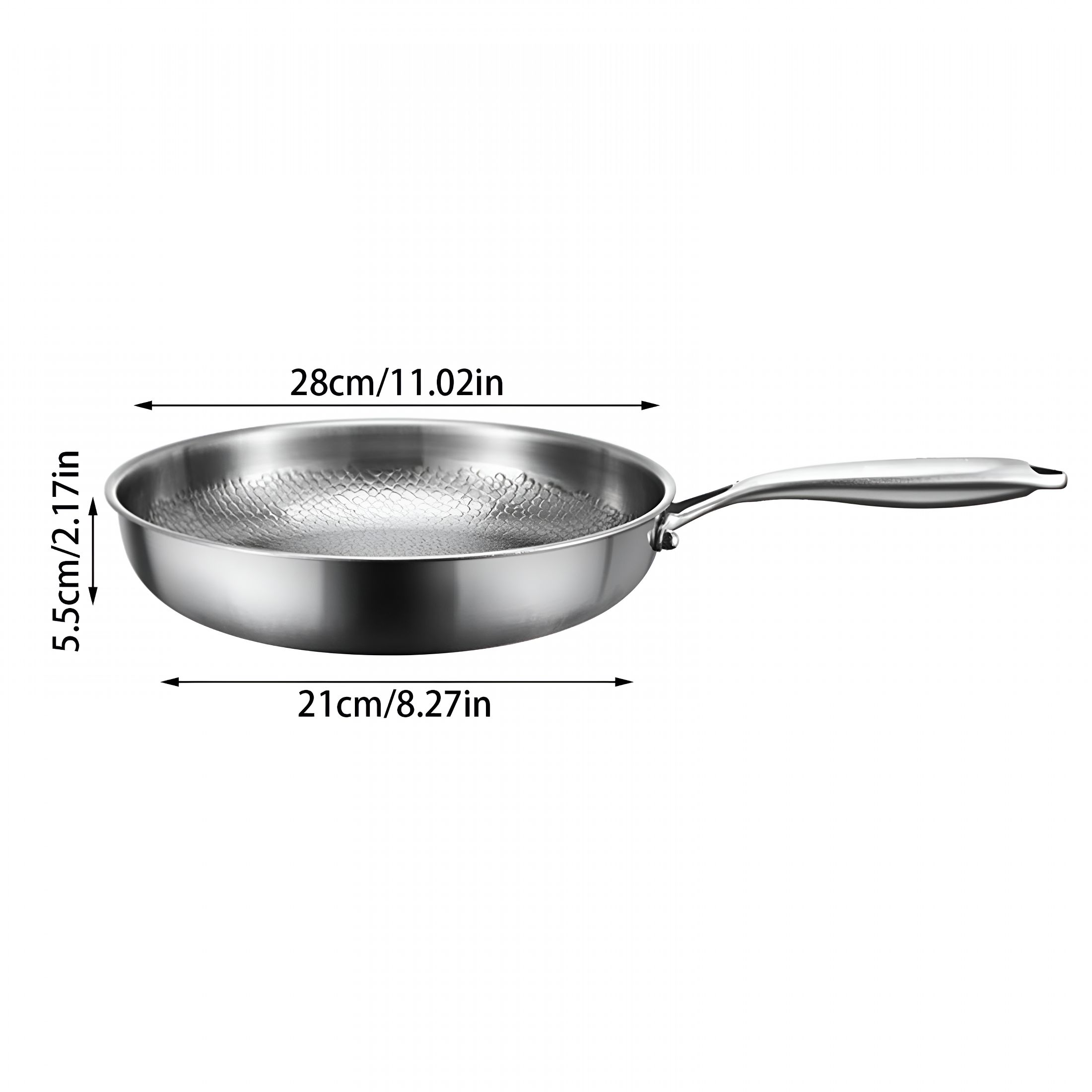 ACDANC 2026 New Titanium Nutri Pan with Lid,Multifunctional Pots and Pans Set,Scratch-Resistant Non Stick Titanium Frying Pans for Cooking Non Stick Pot(11.02In/28Cm)