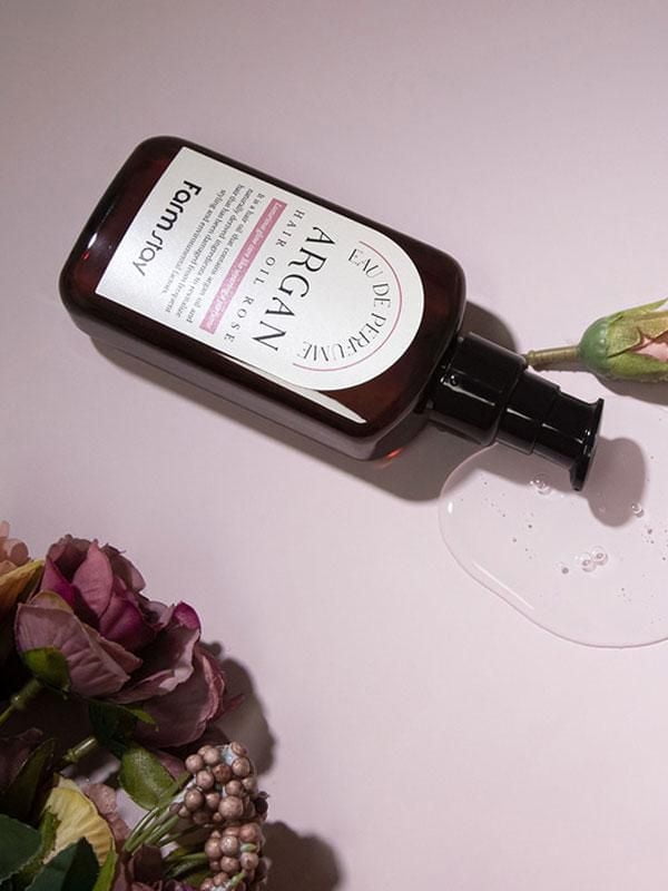 Farm Stay Eau de Parfum : Huile capillaire à l’argan 100 ml Rose