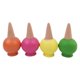 thumbnail image 1 of Juego de 4, goteo para plantas y jardineras de interior, globo de riego, amarillo, verde, rosa, naranja TUNC Sencillez, 1 of 5