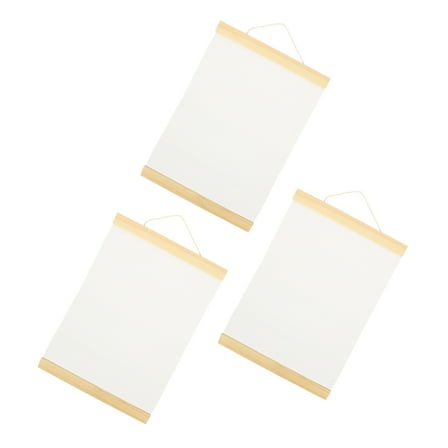 TEHAUX 3Pcs Pre Printed Painting Canvas for Kids Diy Wall