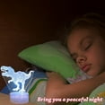 thumbnail image 3 of YSITIAN 3D Unicorn Night Light, LED Illusion Lamp with Remote Control and 16 Colors 4 Flash Modes Best Xmas Birthday Gift for Girls YT05-143, 3 of 5