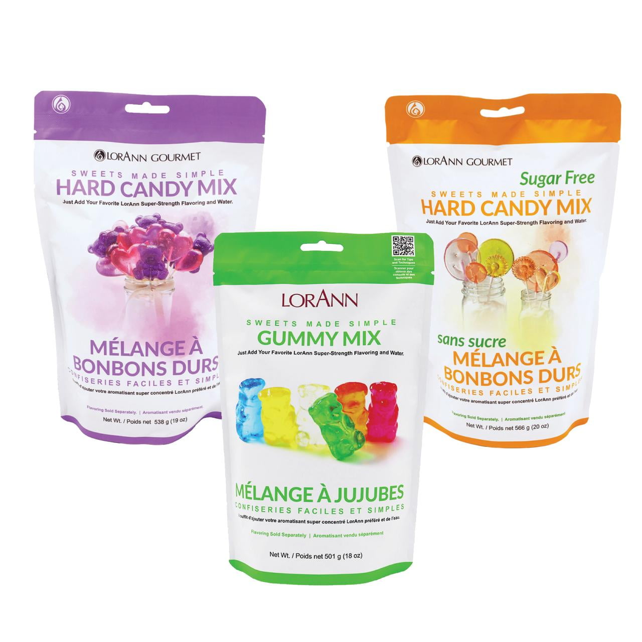 Sugar Free Hard Candy Mix, LorAnn Oils - Walmart.com