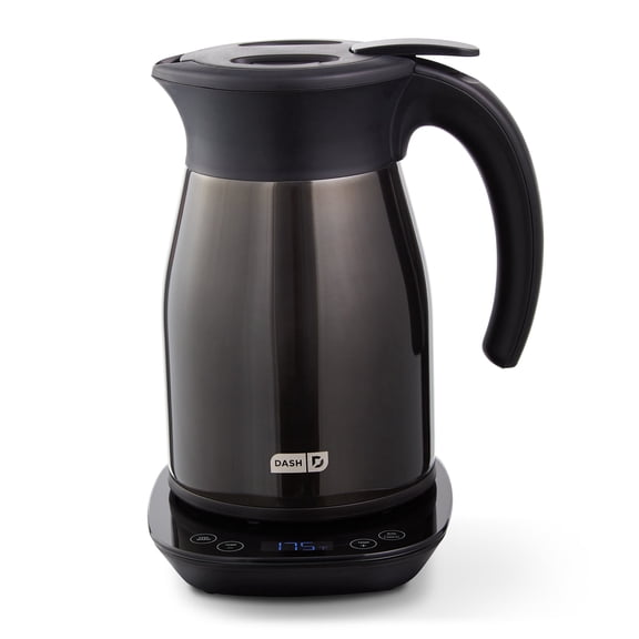 Dash 1.7L Insulated Electric Kettle, Black Stainless