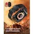thumbnail image 2 of SUPCASE UBPro for Apple Watch 10 42mm Case with Band, [Military-Grade Protection] [Scratch-resistant] Rugged Shockproof Durable PC bumper Cover with Adjustable Strap Band for iWatch 10 42mm, BLACK, 2 of 9