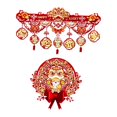 thumbnail image 4 of Tachiuwa 2025 Chinese New Year Banner New Year Decorations Backdrop Traditional Ornaments Door Curtain for Lunar Year Porch Front, 4 of 8