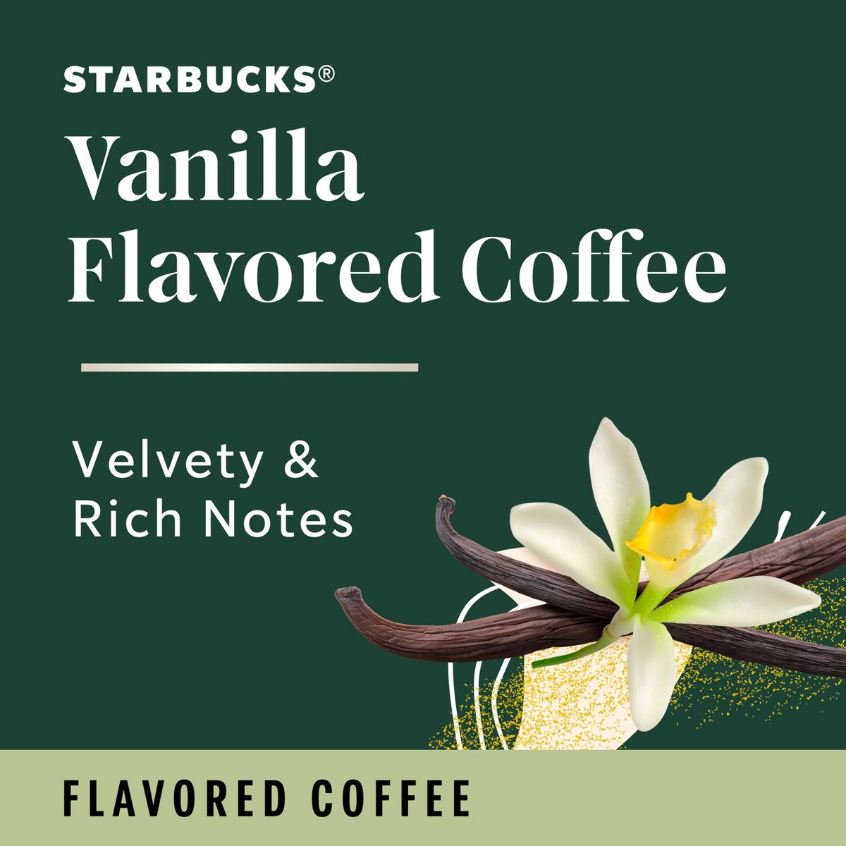 2X - Starbucks Keurig Vanilla Light Roast Coffee Pods - 22 K-Cups