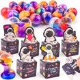 thumbnail image 1 of Set de regalo Bucaikein Galaxy Slime Balls con tarjetas de San Valentín x24, 1 of 7