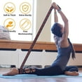 thumbnail image 3 of FrostHike Yoga Strap For Stretching 6ft With Extra Safe Adjustable D-Ring Buckle,Strap For Yoga Fit For Daily Stretching, Physical Therapy Stretch Band, 3 of 4
