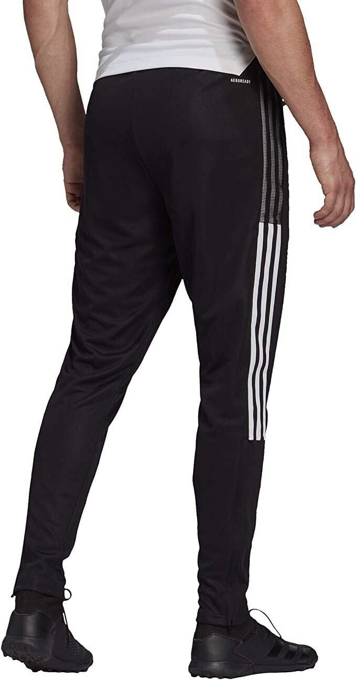 Adidas Men's Tiro 21 Athletic Jogging Workout Track Pants, Black