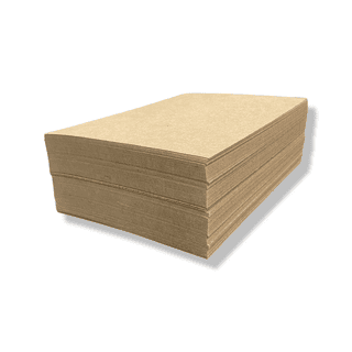 25 Sheets of Chipboard, 30pt (Point) Medium Weight Cardboard .030 Caliper Thickness, Craft and Packing, Brown Kraft Paper Board (6 x 9)