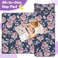 thumbnail image 4 of Pioneer Flower Floral Print Pattern Toddler Nap Mats for Kids Preschool,Sleeping Mat Bag or Kids,Toddler Sleeping Bag,Toddler Nap Mat or Daycare, 4 of 6