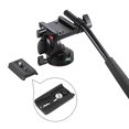 thumbnail image 3 of Handgrip Video Photography Fluid Drag Hydraulic Tripod Head for Canon, 3 of 8