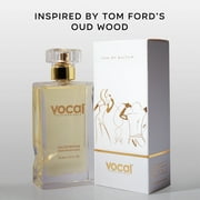 Vocal Fragrance Inspired by Tom Ford Oud Wood Eau de Parfum For Unisex 2.5 FL. OZ. 75 ml. Vegan, Paraben & Phthalate Free Never Tested on Animals