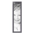 thumbnail image 2 of ArtToFrames 8" x 32" Tungsten Picture Frame, 8x32 inch Gray MDF Poster Frame (WOM-4640), 2 Pack, 2 of 7