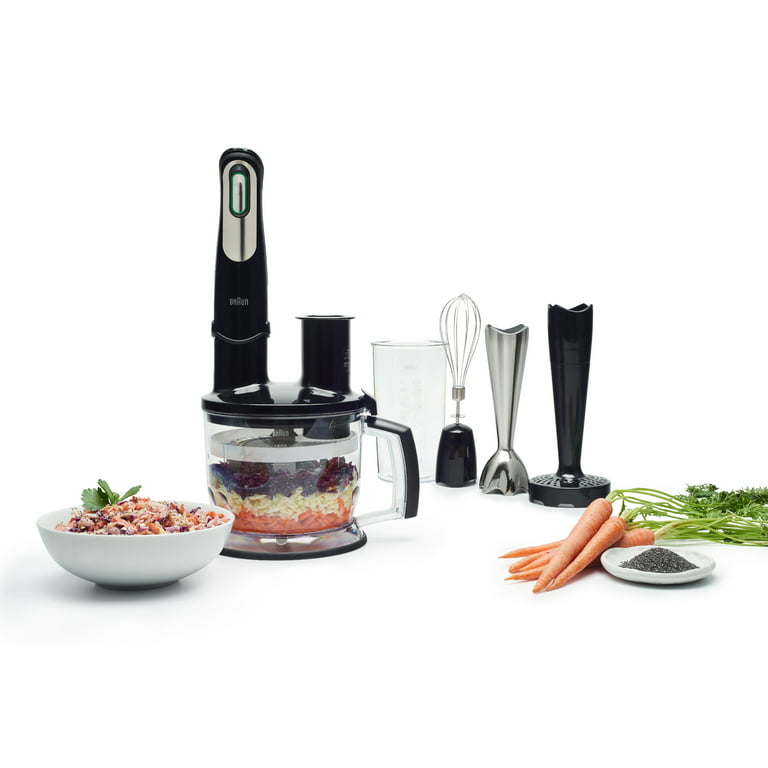 Braun MultiQuick 7 Smart-Speed Hand Blender with 6-Cup Food Processor 