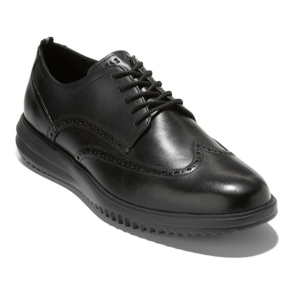 Cole Haan Mens Faux Leather Brogue Oxfords