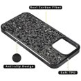 thumbnail image 3 of For Iphone 14 Pro Max Magnetic Case Forged Texture Aramid Fiber+tpu Anti-slip Phone Cover - Purple, 3 of 5