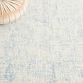 thumbnail image 6 of SAFAVIEH Abstract Ethelyn Solid Area Rug, Light Blue/Ivory, 3' x 3' Round, 6 of 10