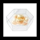 thumbnail image 3 of Tablero AcríLico para ExhibicióN Pasteles, Bandeja Hexagonal para Pasteles, Base Tablero Rellenable para Pasteles DIY, Soporte Transparente para Pasteles, 15X15X10CM, 3 of 8