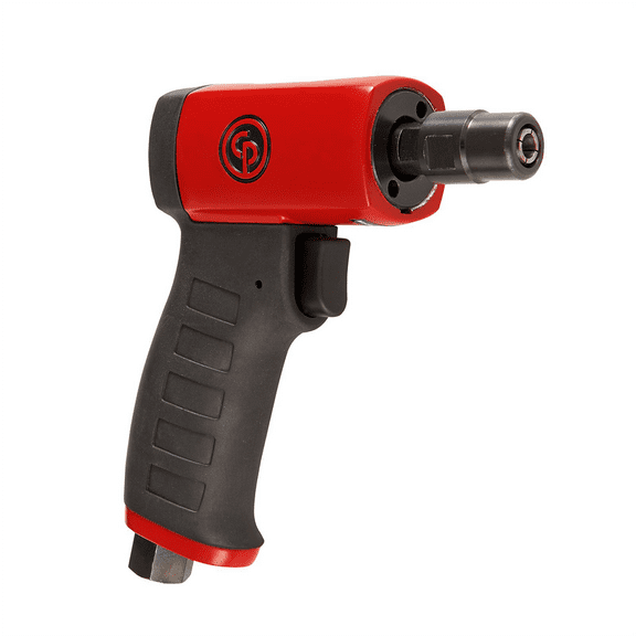 Chicago Pneumatic Chicago Pneumatic CP9107 - Pistol Grip Air Die Grinder, 0.2 HP / 150 W - 17000 RPM, Includes 1/4" & 6mm collets