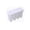 White, variant on sicle Mold, 4 Cavity Ice Cream Maker, Food Grade Plastic DIY Frozen Treat Mold with Lid for Yogurt, Fruit Juice, Smoothie, Summer Dessert Making