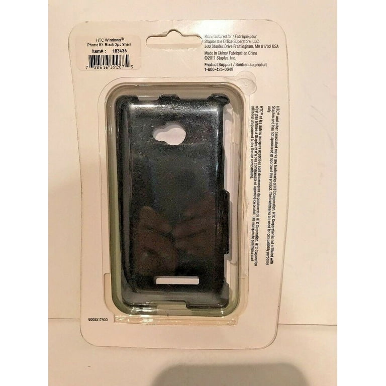 Staples Phone Shell for HTC Windows 8X Case Protection Cover NEW - Walmart.com Staples Phone Shell for HTC Windows 8X Case Protection Cover NEW - Walmart.com