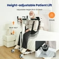 thumbnail image 4 of Electric Transfer Lift, Patient Lift Transfer Chair, Folding Chair Lift Assist Devices for Seniors, Transfer Chair for Home, Nursing Home, Car, AY06, 4 of 11