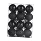 thumbnail image 2 of 24x Adornos para Árboles de Navidad Bolas de Navidad con Adornos de Lazo Colgante Adornos para Árboles de Navidad para Fiestas de Bodas en Interiores Negro BLESIY Colgantes Bolas, 2 of 8