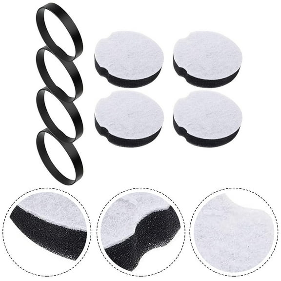 Belt   Filter Compatible With for For Bissell Vacuum Cleaner 2112, 1520 Series