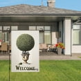 thumbnail image 3 of Amhnf Welcome Topiary Garden Flag For Home Outdoor Garden Yard Decor 12x18 inch, 3 of 5
