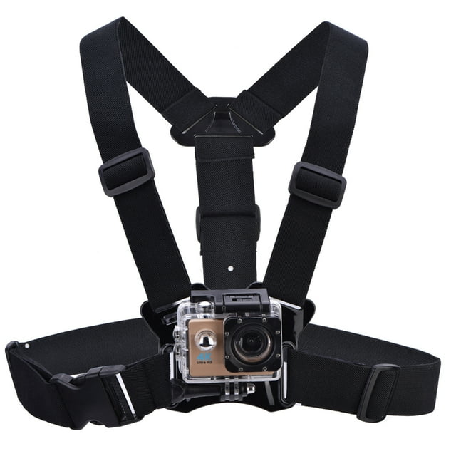 Chest Harnessfor Gopro,TELESIN Adjustable Body Chest Chest Mount Harness Chest Strap Future-Proof Design