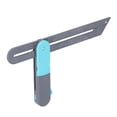 thumbnail image 3 of Calibre de bisel angular, calibre de bisel angular, regla de ángulo ajustable, ayuda para trabajar la madera, diseño de vanguardia, 3 of 9