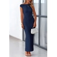 thumbnail image 3 of Vestido largo PRETTYGARDEN para mujer 2025, color azul marino, talla L, 3 of 9
