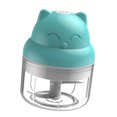 thumbnail image 2 of Picadora de ajo eléctrica inalámbrica USB Garlic Chopper Picadora de jengibre recargable portátil, 100ML, Azul Scienceny HA003928-02B, 2 of 7