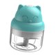 thumbnail image 2 of Picadora de ajo eléctrica inalámbrica USB Garlic Chopper Picadora de jengibre recargable portátil, 100ML, Azul Speravity HA003928-02B, 2 of 7