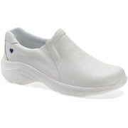 Nurse Mates Womens Dove Medical Professional Slip-On Walking Shoe (White, 7.5 Wide)