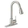 thumbnail image 2 of Belanger LOF78CBN Single Handle Pull-Down Kitchen Faucet, Brushed Nickel, 2 of 6