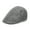 Grey, variant on Eosunjian Men Retro Advanced Hat Solid Color Casual Portable Breathable Sun Anti UV Literary Newsboy Hat Forward Cap Beret Black