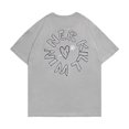 thumbnail image 3 of Camiseta de manga corta para hombre y mujer con estampado de tendencia viral especial de la marca de moda coreana KILLWINNER, 3 of 5