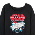 thumbnail image 3 of Star Wars - Millennium Falcon Americana - Women's French Terry Pullover Sweatshirt, 3 of 5