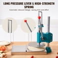 thumbnail image 3 of KFFKFF Hand-Operated Pizza Dough Flattener, 9.5"/24cm Domestic & Commercial Use, Stainless Steel, Adjustable Thickness, Pizza Dough & Pastry Press for Perfect Chapati and Pizza Base, 3 of 9