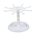 thumbnail image 2 of Segolike Jewelry Organizer Hanging Rack/rotating Jewelry Display Stand/jewelry Hanger Necklace Holder/for Dresser Watch Counter Bathroom , Short White, 2 of 8