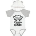 thumbnail image 3 of Inktastic Handpicked for Earth by My Grandpa in Heaven Angel Wings Boys or Girls Baby Bodysuit, 3 of 5