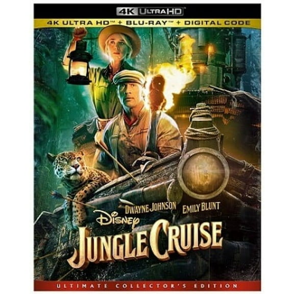 Jungle Cruise (4K Ultra HD   Blu-ray   Digital Code)