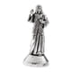thumbnail image 3 of Estatuilla Santa Religiosa Santa 5x Mini Jesús Estatua Aleación Decoración para hogar Estatuilla para 5cm Plata, 3 of 3