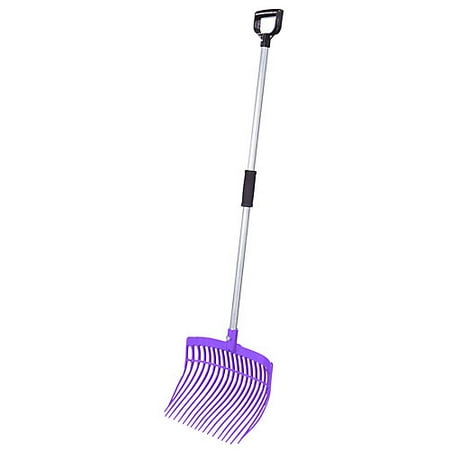 Purple Cake Fork - Tough-1 Pro Pick Rounded Stall Fork Purple